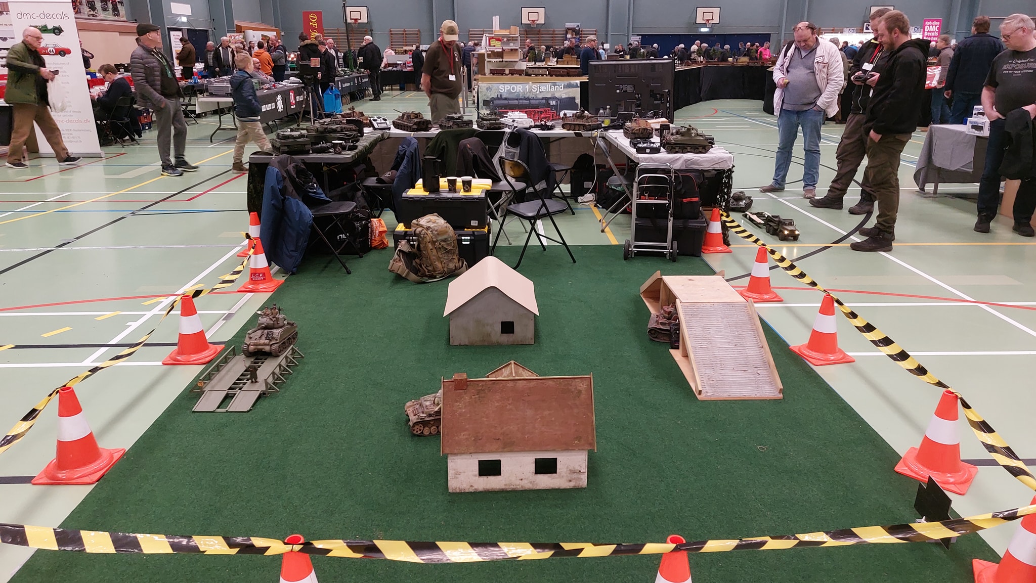 billede fra hobbymesse i rødovrehallen