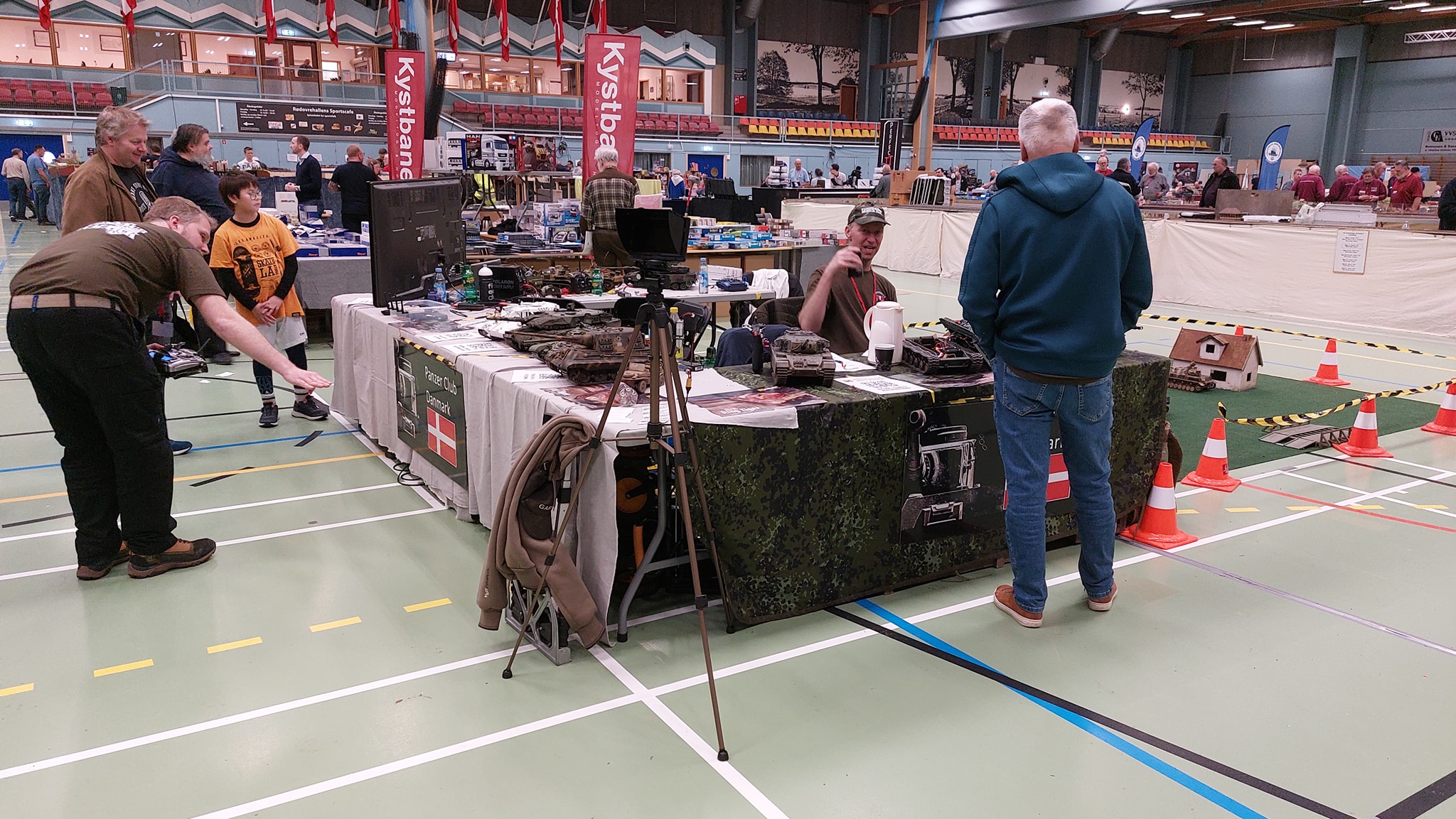 billede fra hobbymesse i rødovrehallen